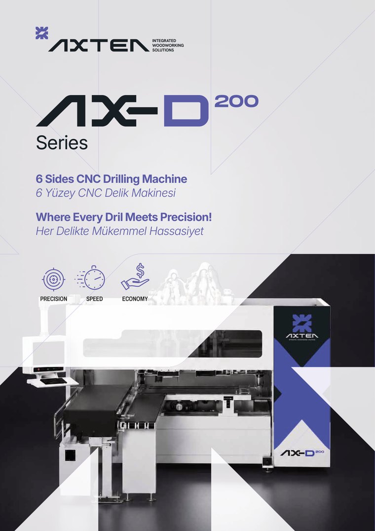 AX-D 200 catalogue cover